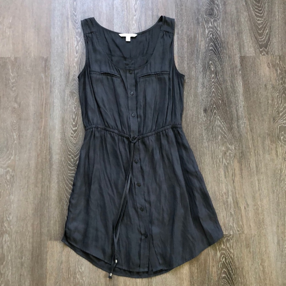 Black/charcoal/gray dress